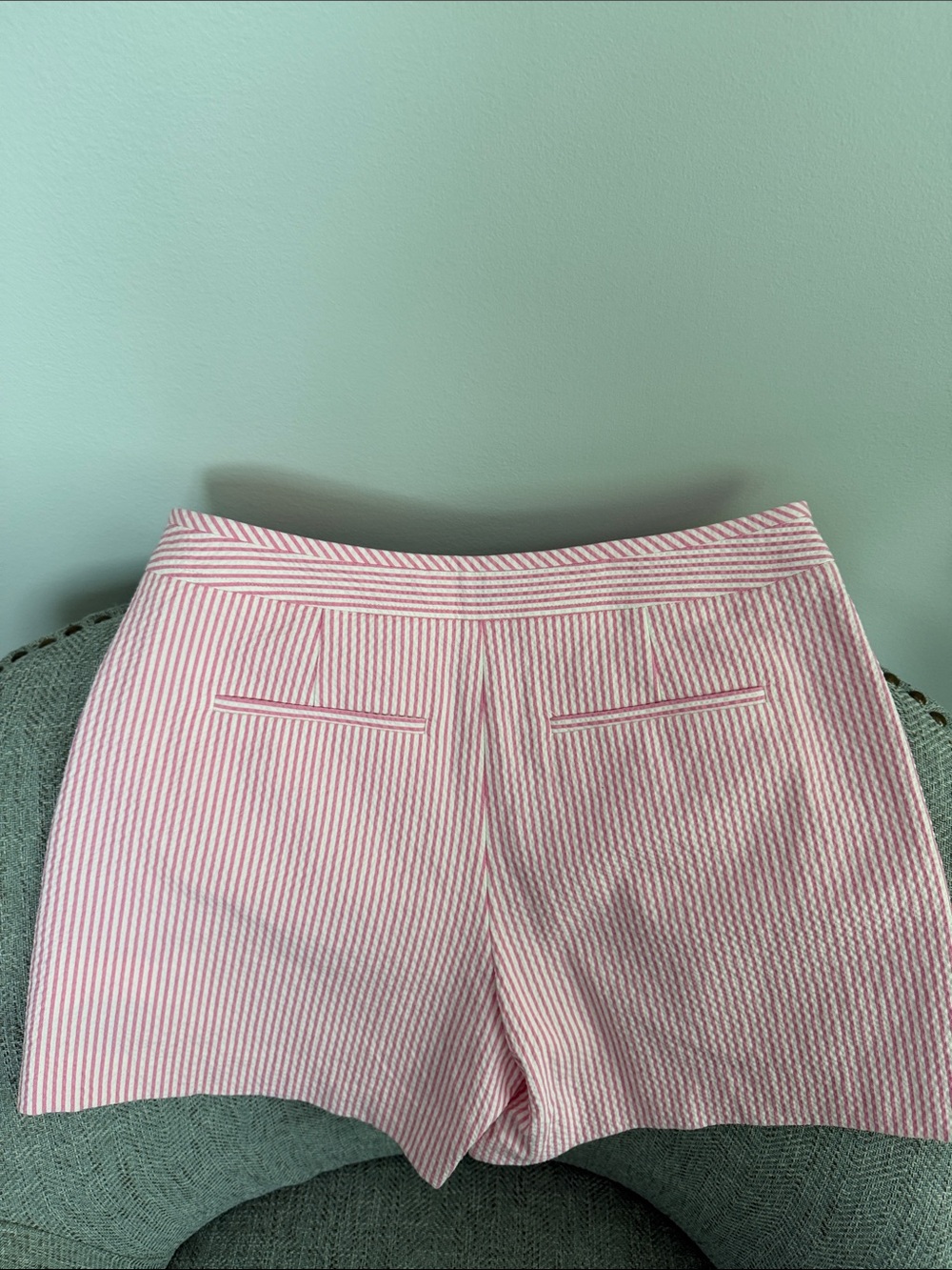 kate spade Pink and White Striped Shorts - Picture 4 of 4